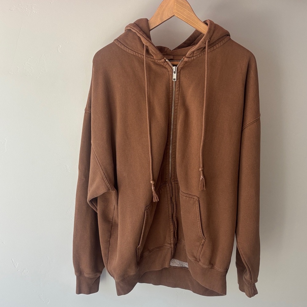 Brown Hoodie Sweater